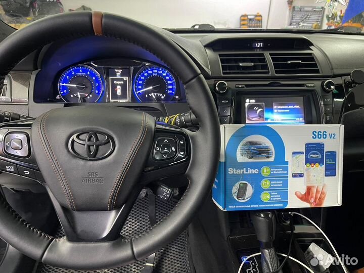 Сигнализации Starline Установка автозапуска