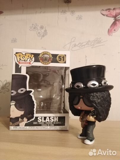 Фигурка Funko POP Rocks GN'R Slash Слэш (51)