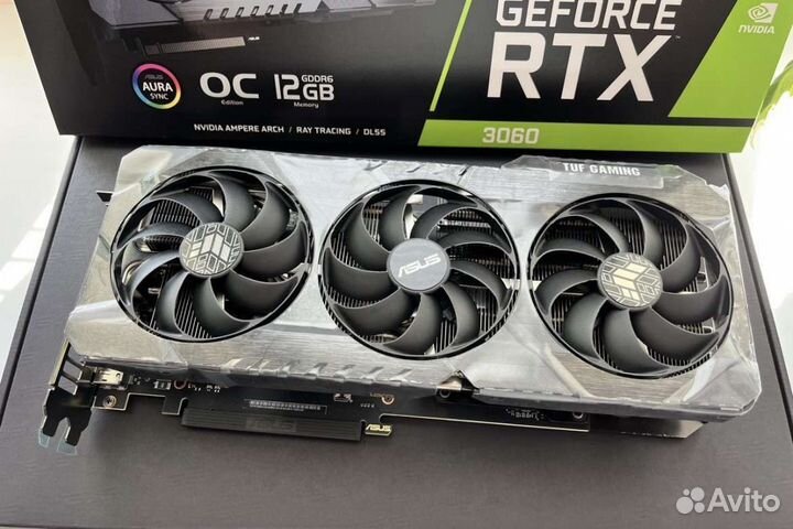 Видеокарта Asus TUF RTX3060 012G V2 Gaming