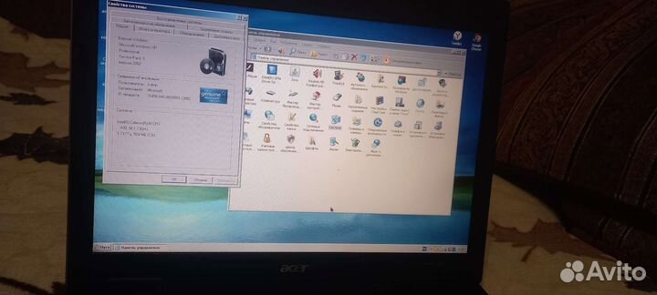 Ноутбук acer aspire, рабочий