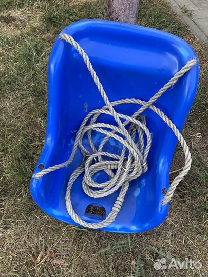 Качель детская уличная со стойками