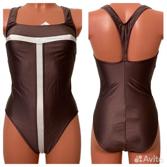 Новые слитные спортивные купальники