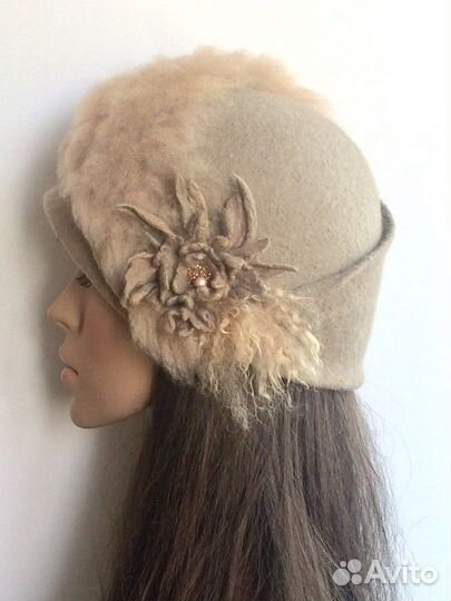 Шляпа ручной работы Eco