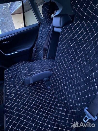 Накидки на сиденья из велюра