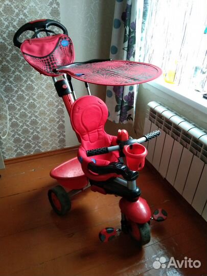 Велосипед детский трёхколёсный, трансформер