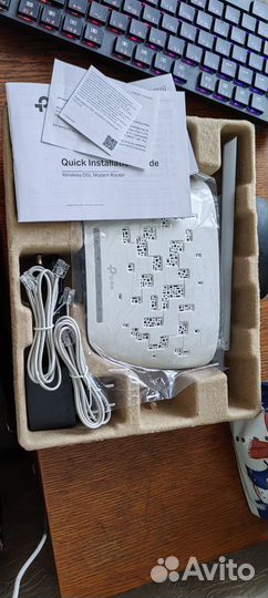 Adsl2+ модем роутер tp-link td-w8961n