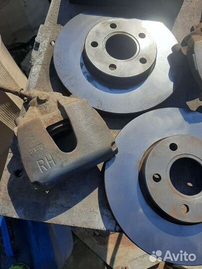 Диск передний тормозной форд