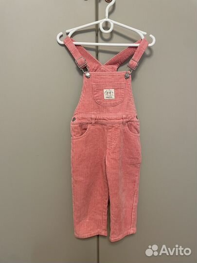 Вельветовый комбинезон 92