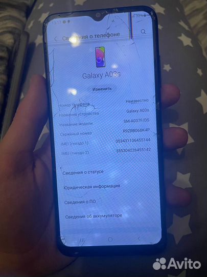 Samsung Galaxy A03s, 3/32 ГБ