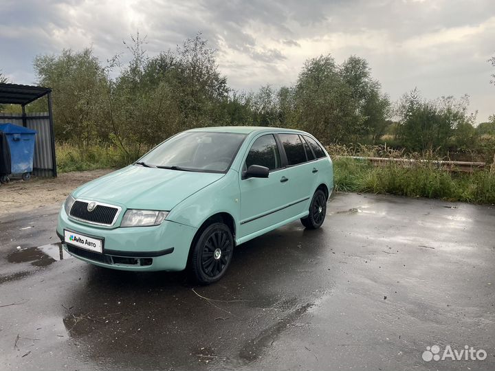 Skoda Fabia 1.4 AT, 2002, 255 000 км