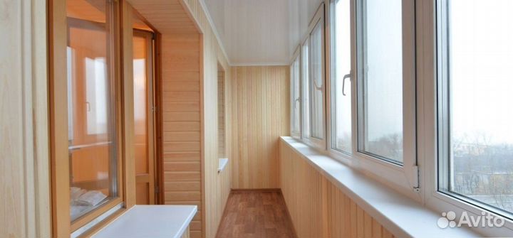 Комплексное остекление и отделка