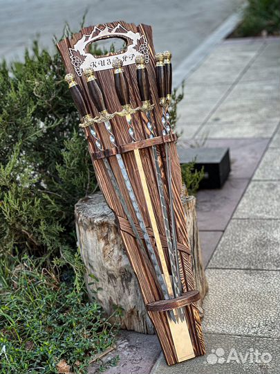 Подставка с шампурами Кизляр