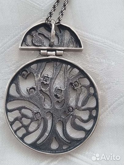 Кулон подвеска серебро