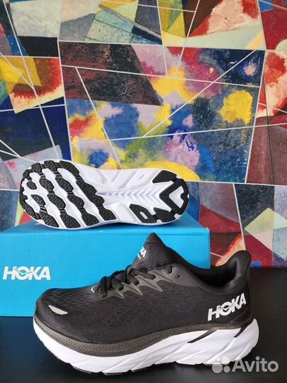 Кроссовки hoka Clifton 8 (беговые)