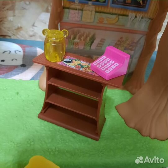 Набор кафе, дом энчантималс с куклой