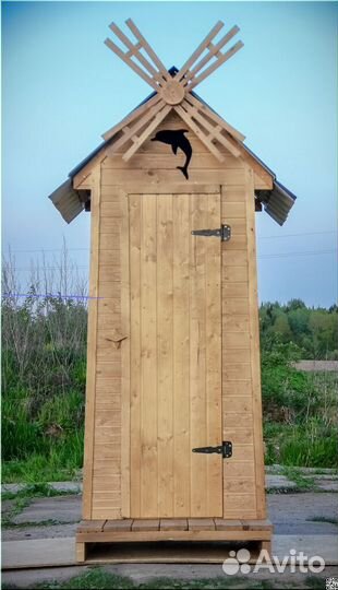 Уличный туалет с установкой HAT119