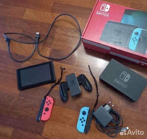 Чипованная Nintendo Switch rev2