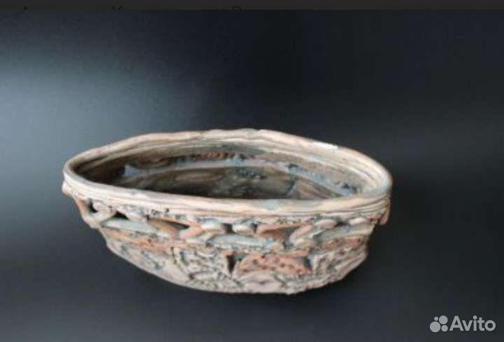 Вазочка, вазон для сухоцвета