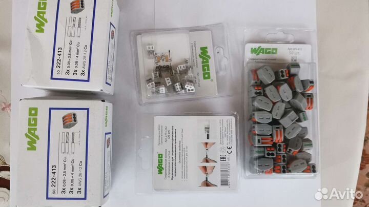 Клемники wago