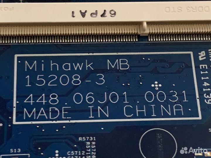 Материнская плата Acer V3-372 Mihawk MB 15208-3