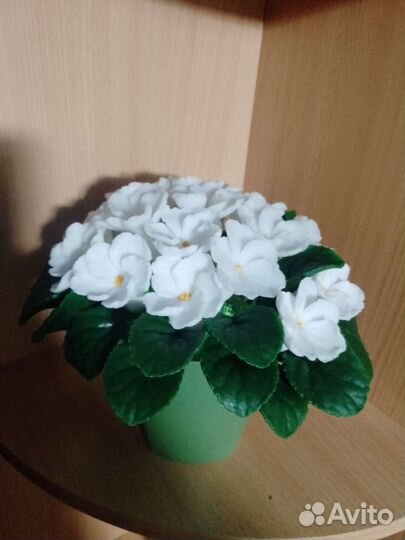 Фиалки (сувенирные из мыла)