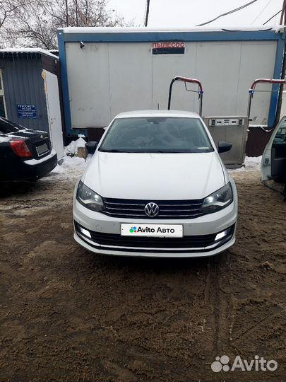 Volkswagen Polo 1.6 AT, 2017, 151 000 км