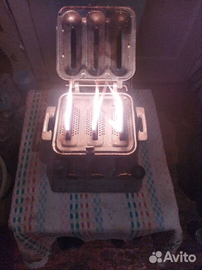 Керосинка трехфитильная,можно готовить