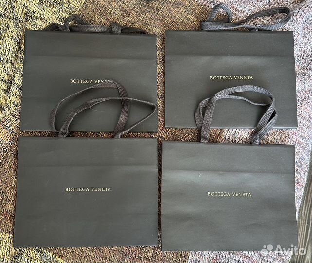 Bottega veneta коробки, пакеты, бирки