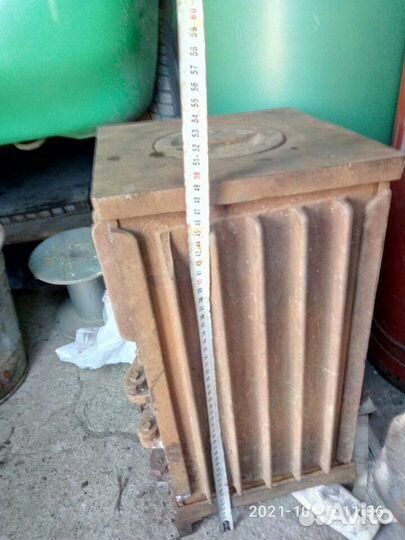 Печь буржуйка чугунная разборная