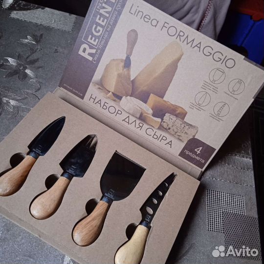 Набор для сыра Regent (4 предмета ) новый