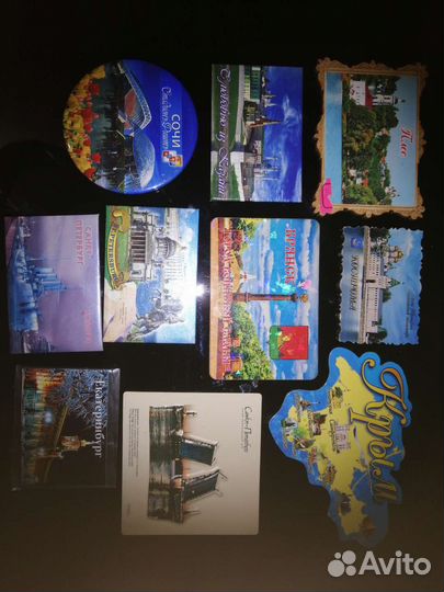 Магниты на холодильник из разных стран