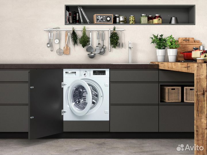 Встраиваемая стиральная машина Neff w6440x0oe