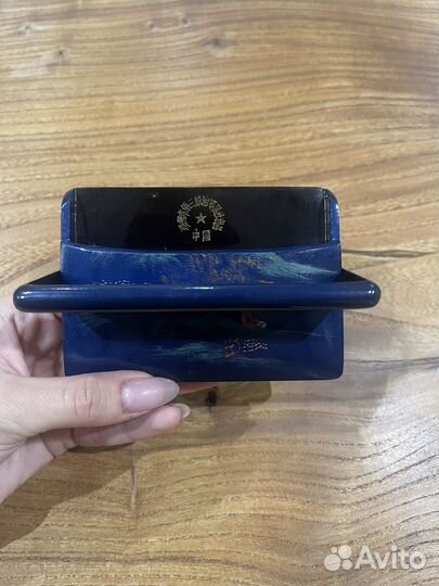 Портсигар, винтаж, Китай (ручная работа)