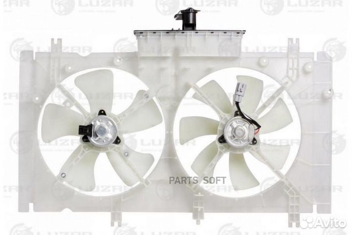 Вентилятор mazda 6(GG) 02- радиатора (с кожухом)