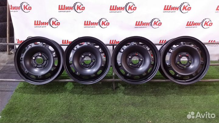 3060) К-кт дисков ориг штамп R14 volkswagen 5х100