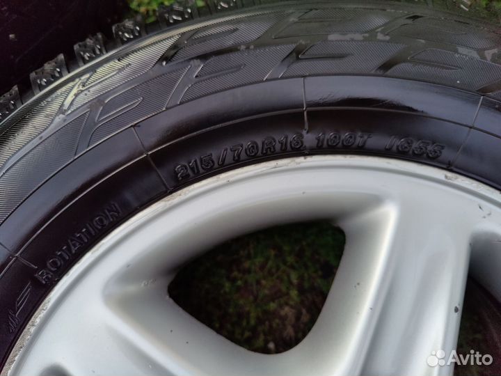 Колеса R16 yokohama IG55, 215/70, PCD 5x114.3