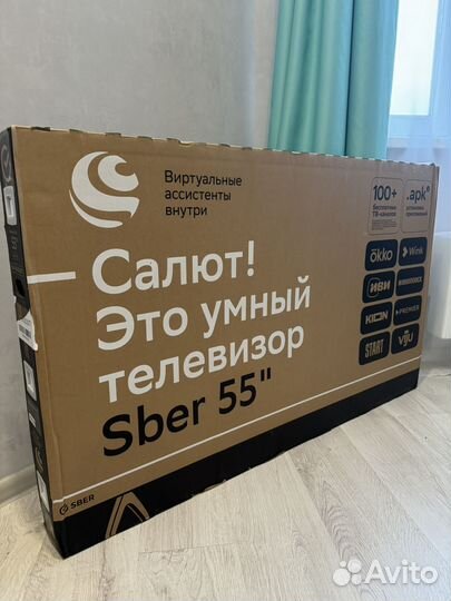 Телевизор SMART tv sber 55