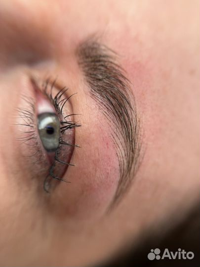 Волосковый татуаж