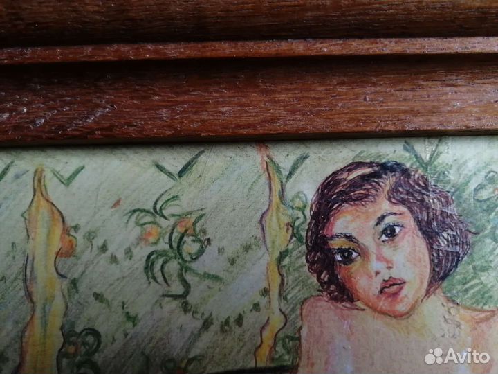 Картина-лубок, ню