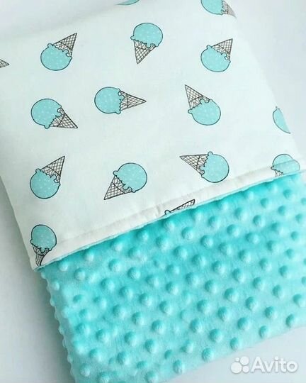 Плед детский плюшевый на заказ