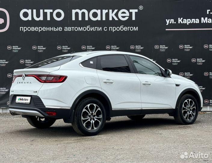 Renault Arkana 1.3 CVT, 2019, 80 000 км