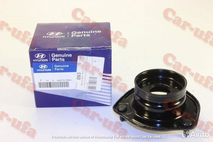 Опора амортизатора заднего метал хендай акцент