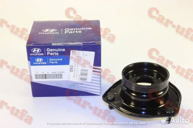 Опора амортизатора заднего метал хендай акцент