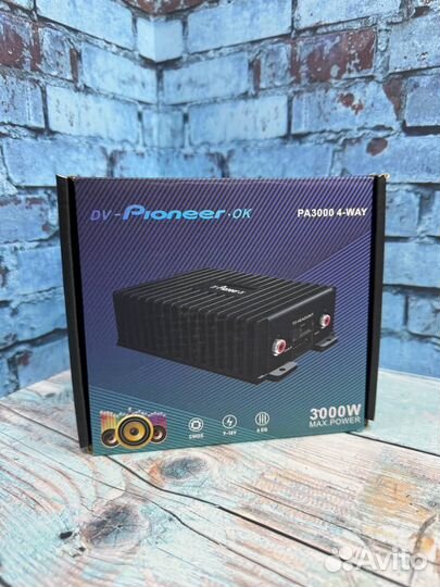 Усилитель для андроид магнитолы 4x90w Pioneer DSP