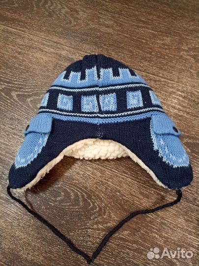 Шапка зимняя на 2 года