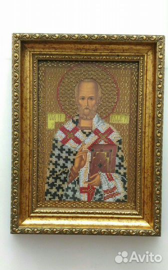 Иконы вышитые бисером