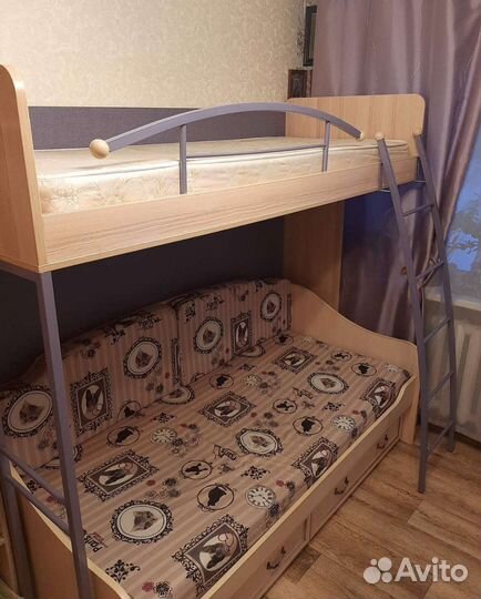 Кровать-чердак