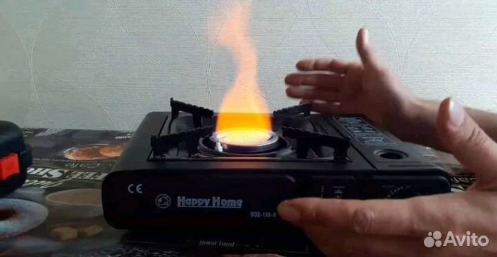 Газовая плитка для кемпинга походная