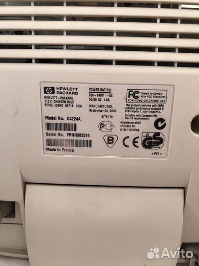 Принтер лазерный Hewlett Packard LaserJet 1100