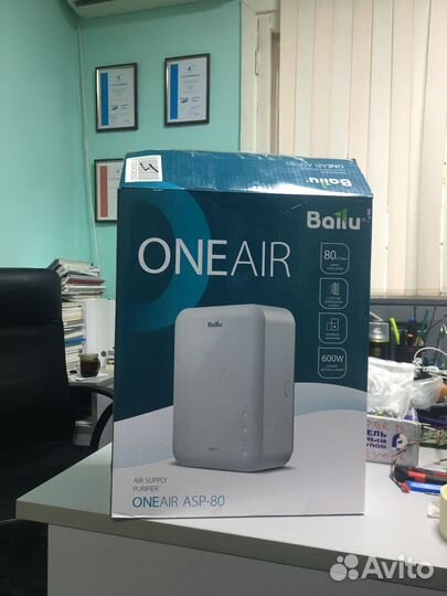 Очиститель воздуха (бризер) Ballu oneair ASP-80